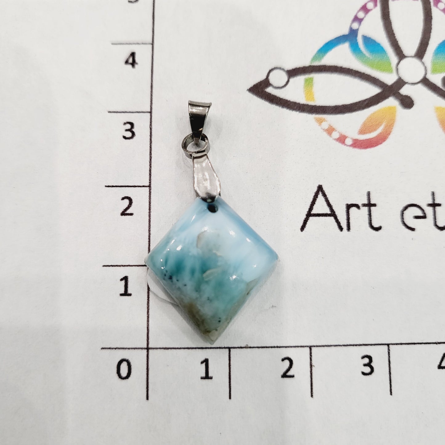 Pendentif Larimar
