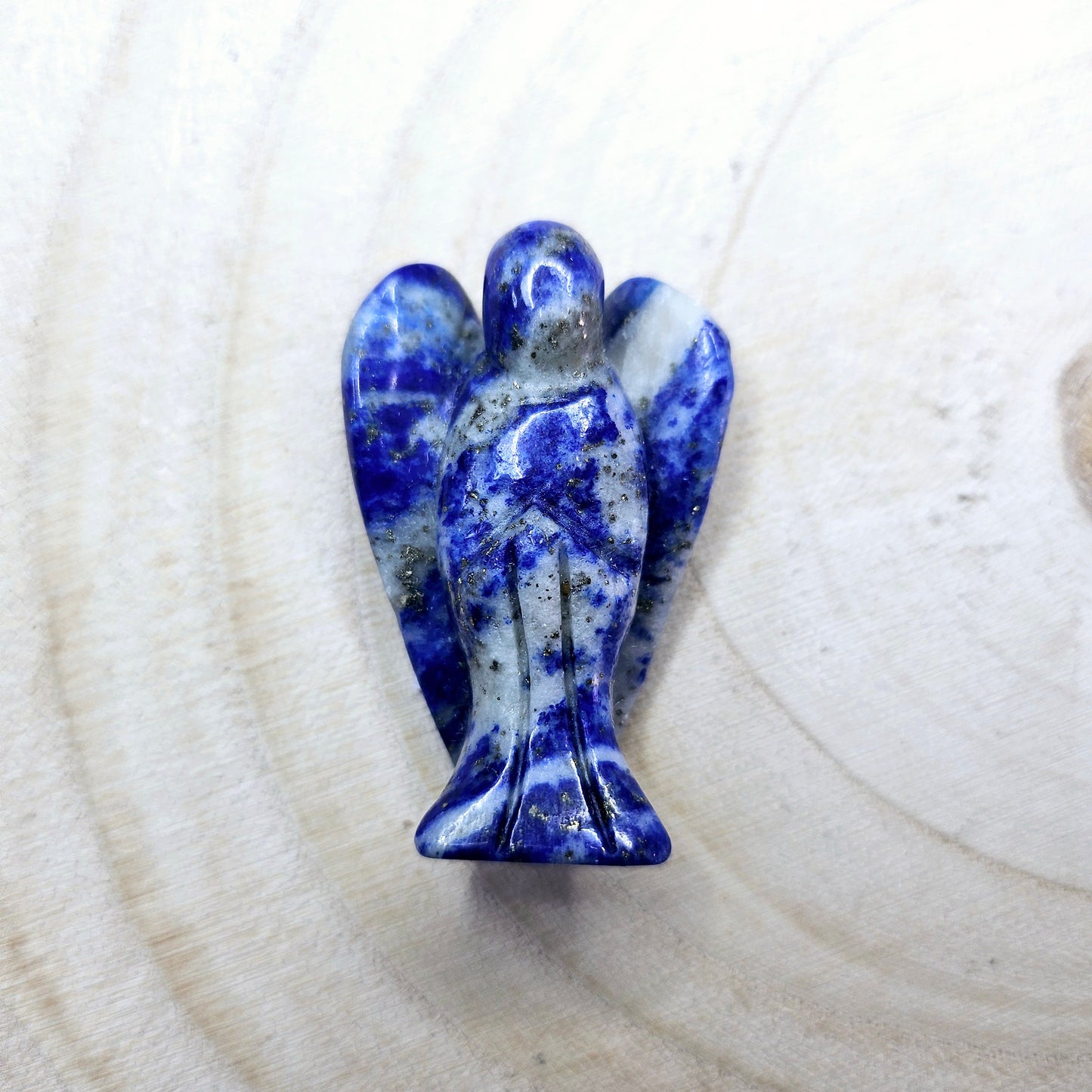 Anges Quartz rose / Angélite / Rhodonite / Lapis Lazuli / Larvikite / Cristal de ROche