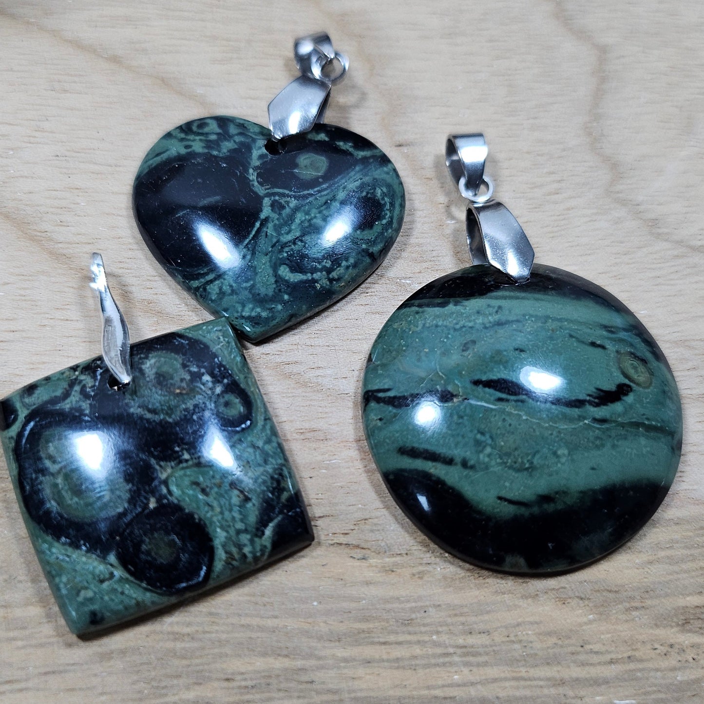 Pendentif Jaspe Kambaba