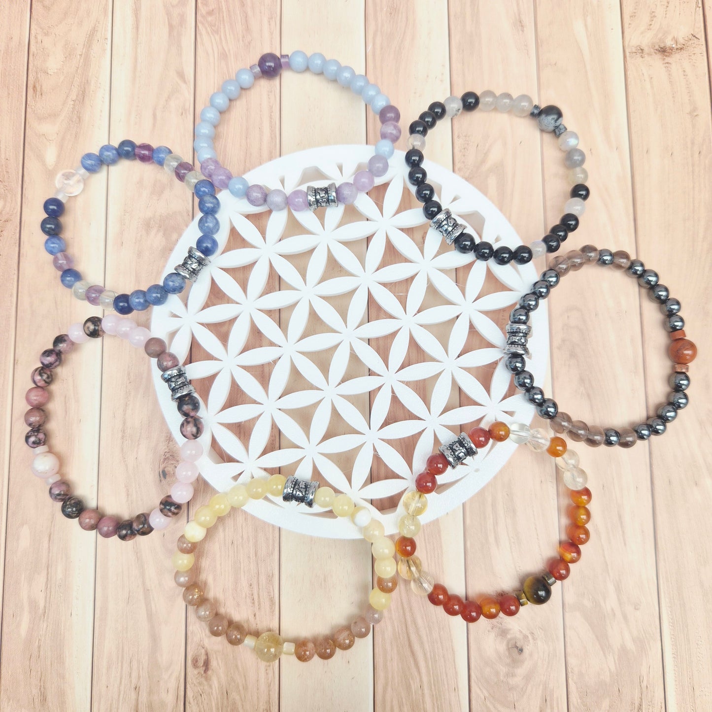 TALISMAN DE LA CONFIANCE / Œil de tigre Cornaline Citrine