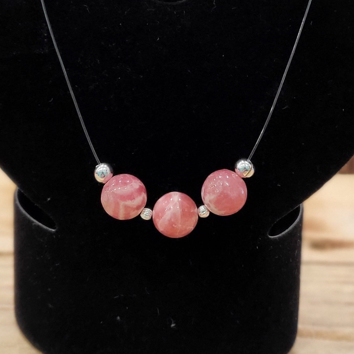 Collier Vénus Rhodochrosite