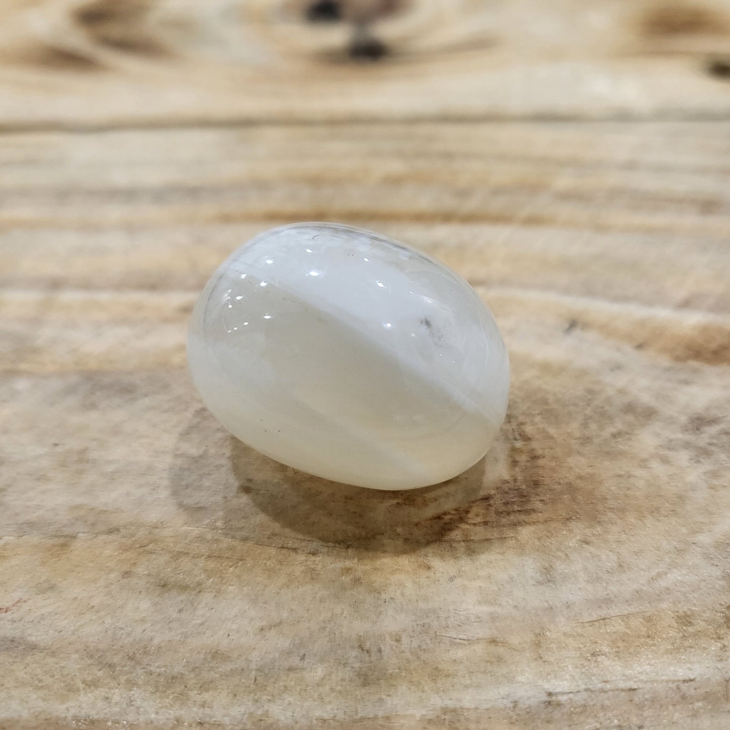 Pierre roulée Agate Blanche