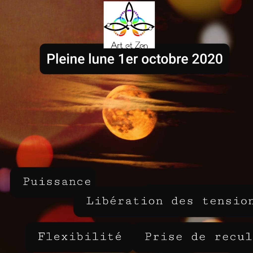 Pleine lune du 1er Octobre 2020 - sous le signe du Bélier