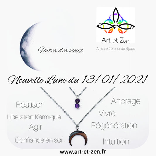 Nouvelle Lune du 13 Janvier 2021 - en Capricorne