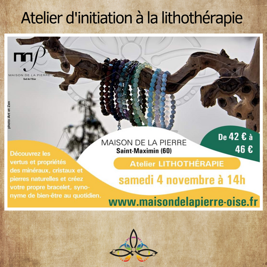 Atelier d'initiation à la lithothérapie - Samedi 4/11/2023