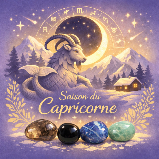 Saison du Capricorne : quelle énergie traverse cette période et quelles pierres pour l’accompagner ?
