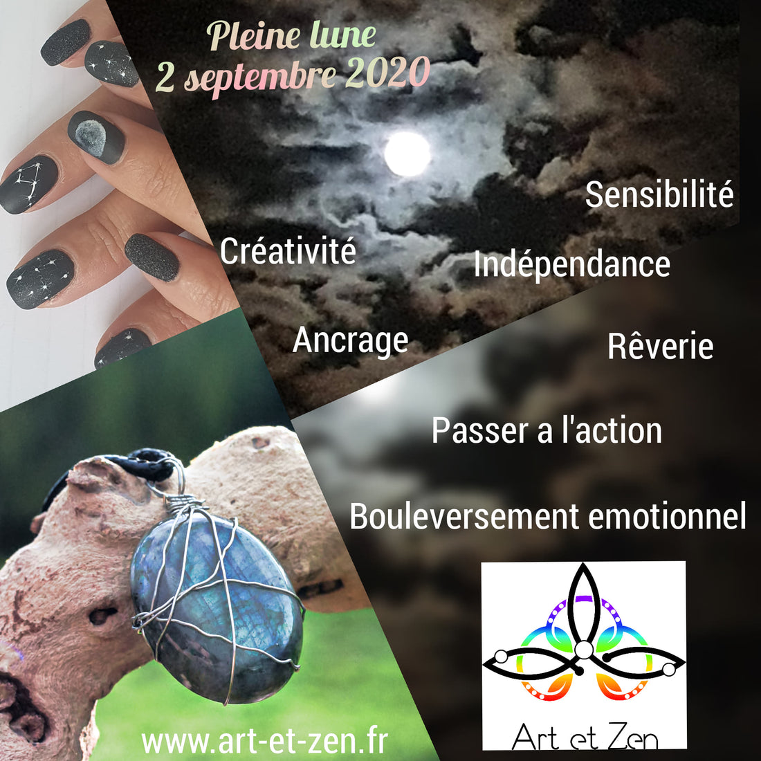 Pleine lune du 2 septembre 2020 - sous le signe des Poissons