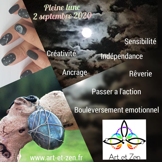 Pleine lune du 2 septembre 2020 - sous le signe des Poissons