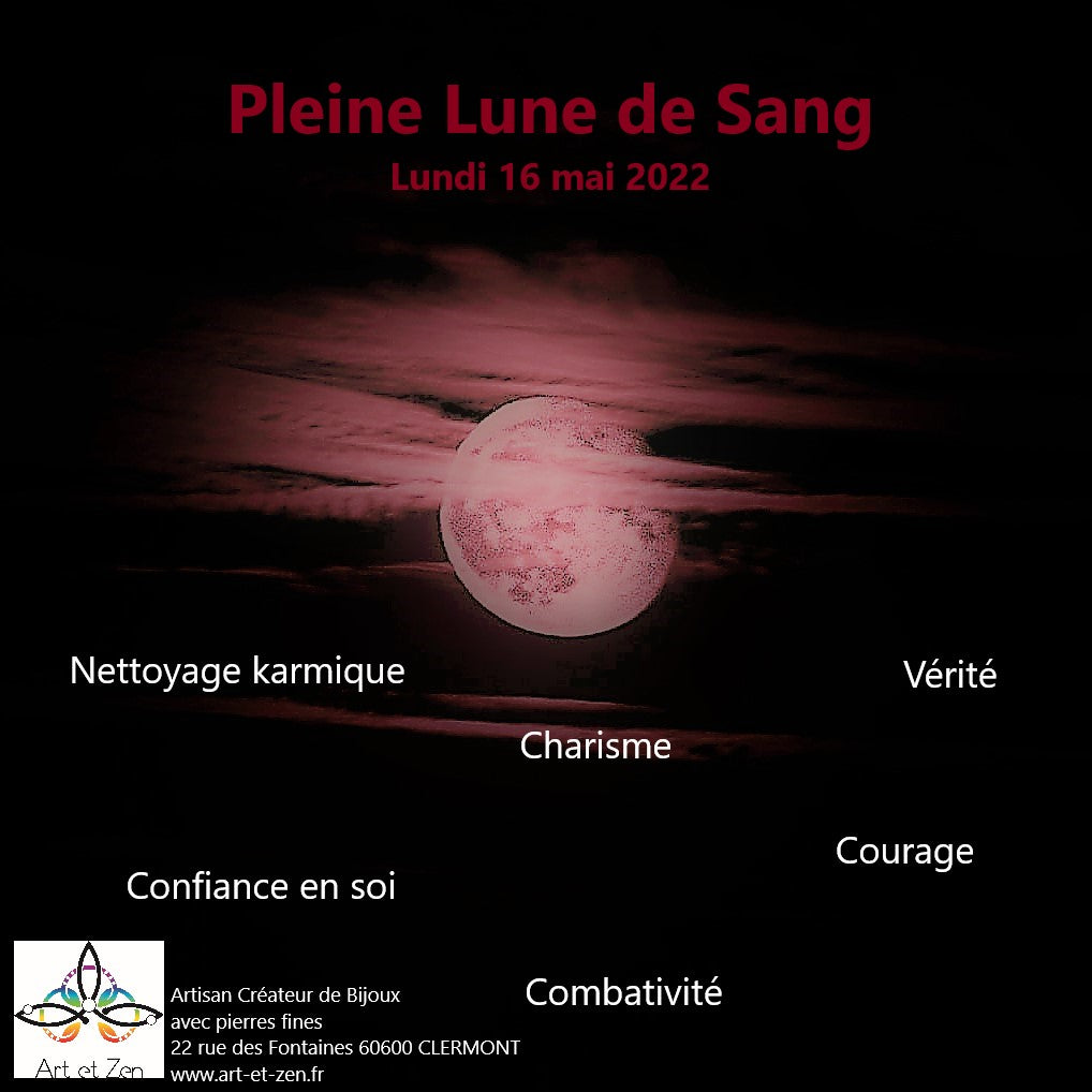 Pleine lune du 16 mai 2022 - sous le signe du Scorpion
