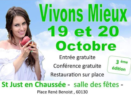 Salon Bien Etre 19–20 oct. 2019 St Just en Chaussée (60)