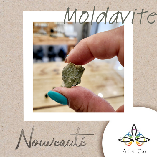 Pierre Brute Moldavite