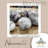 Galet Merlinite (pierre roulée)