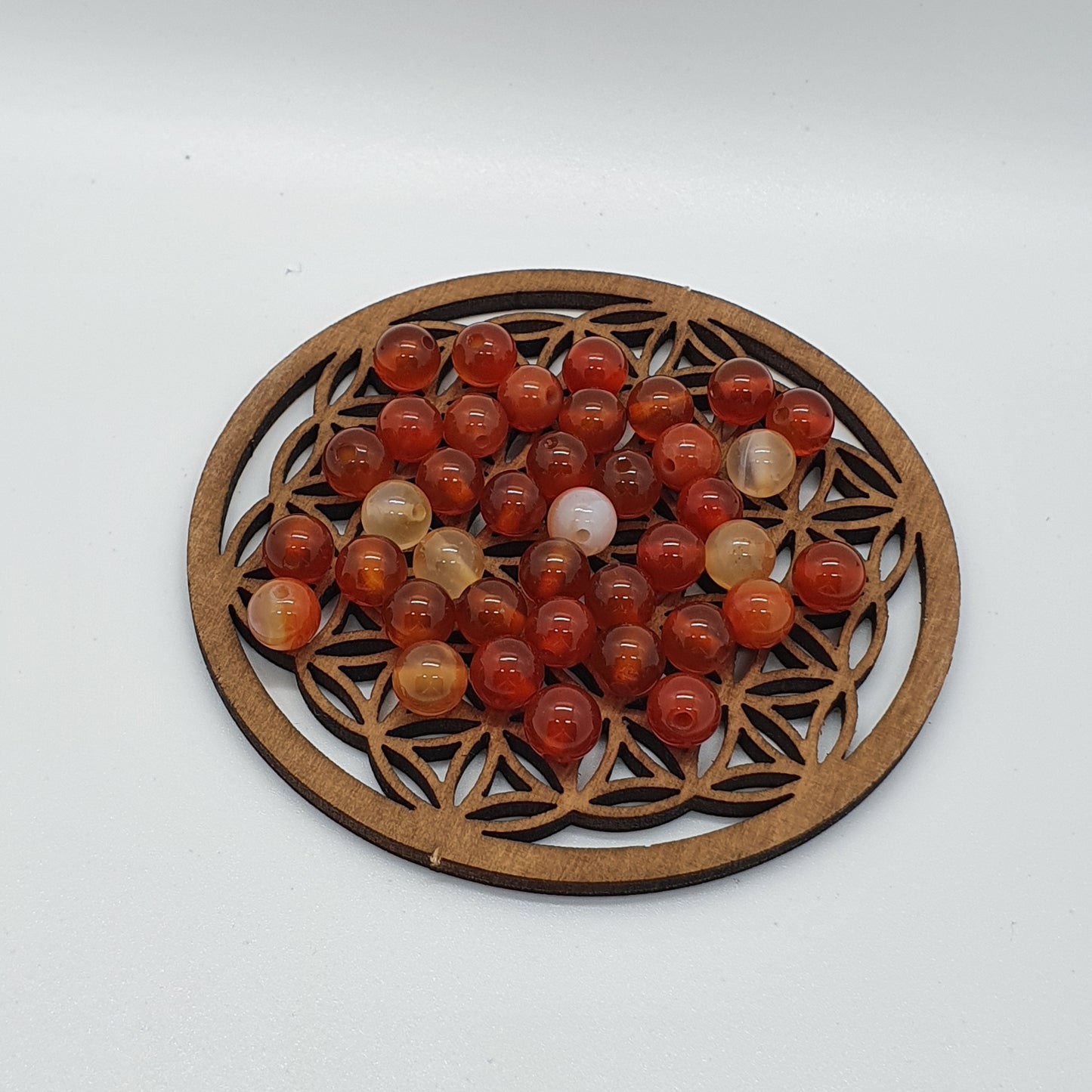 DIY Perles Cornaline
