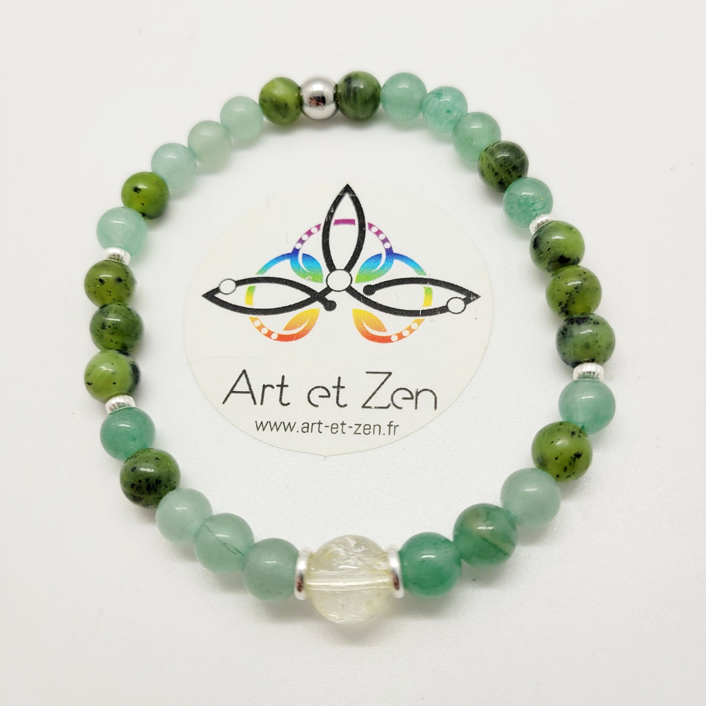 Box Mon Porte Bonheur - Pyrite, Aventurine, Jade, Citrine