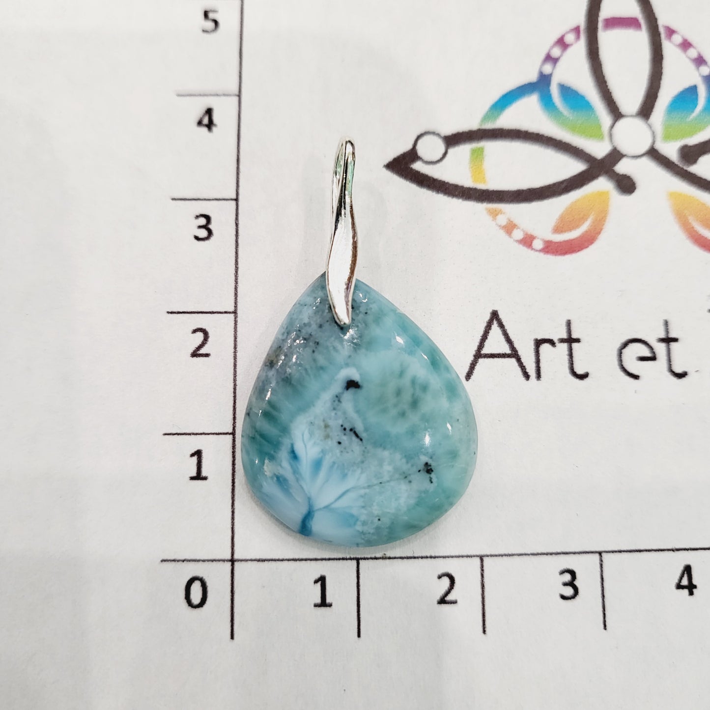 Pendentif Larimar