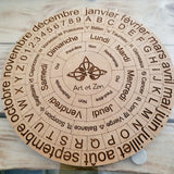 Planche de divination - Pendule