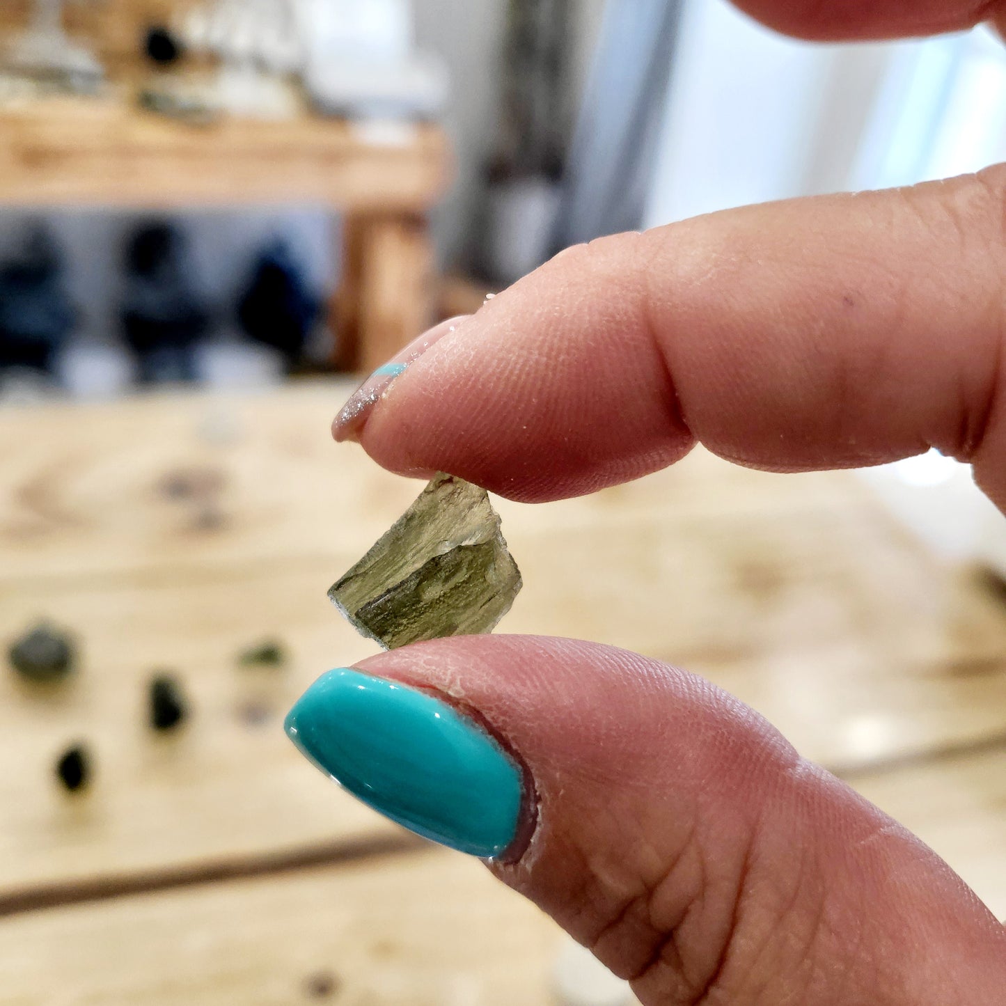 Pierre Brute Moldavite