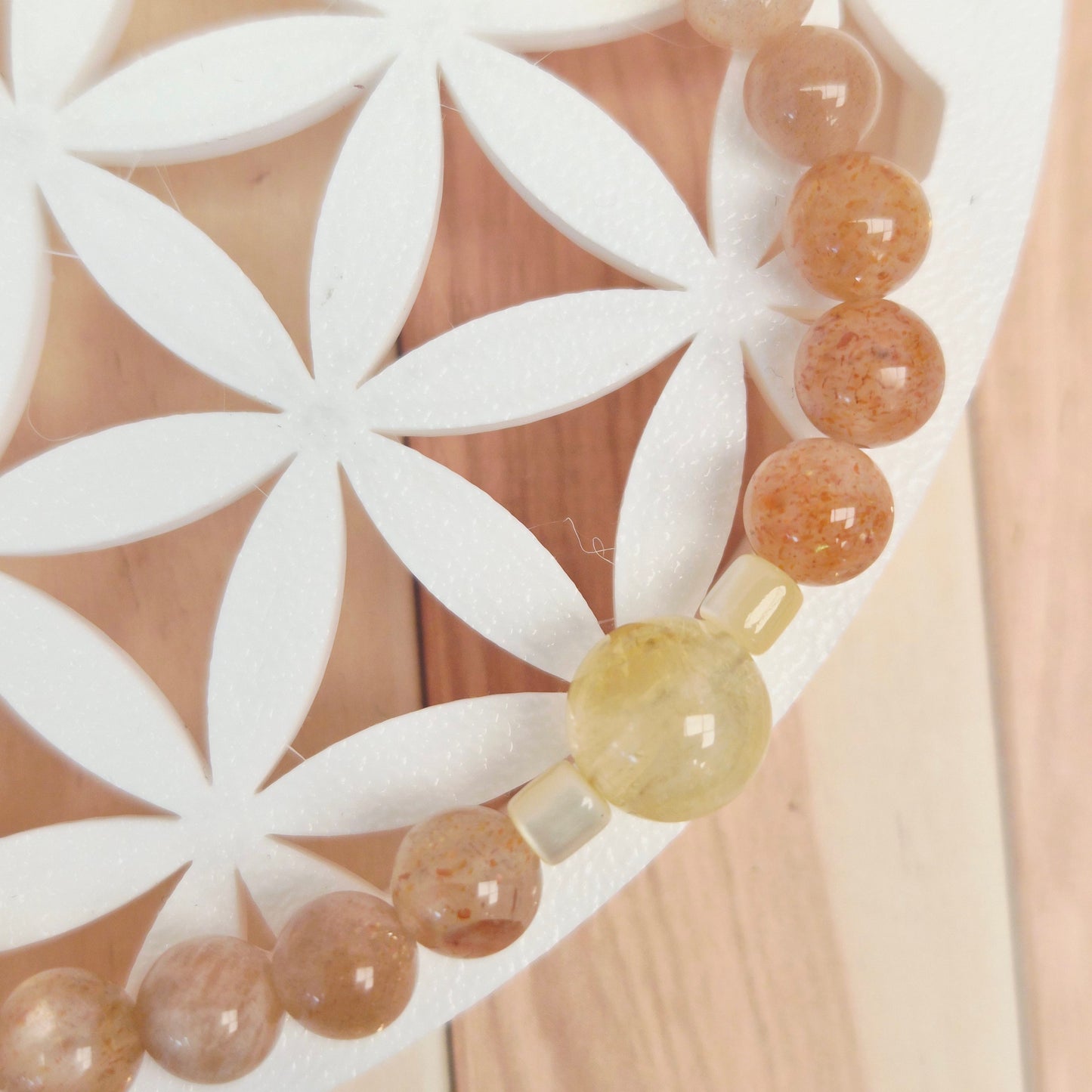 TALISMAN DE LA JOIE / Calcite Citrine Pierre de Soleil