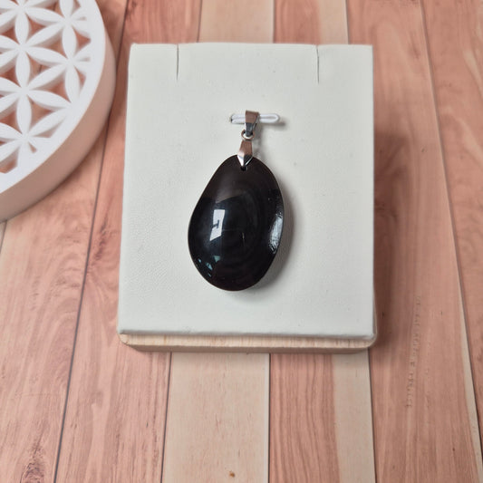 Pendentif Obsidienne Oeil Céleste