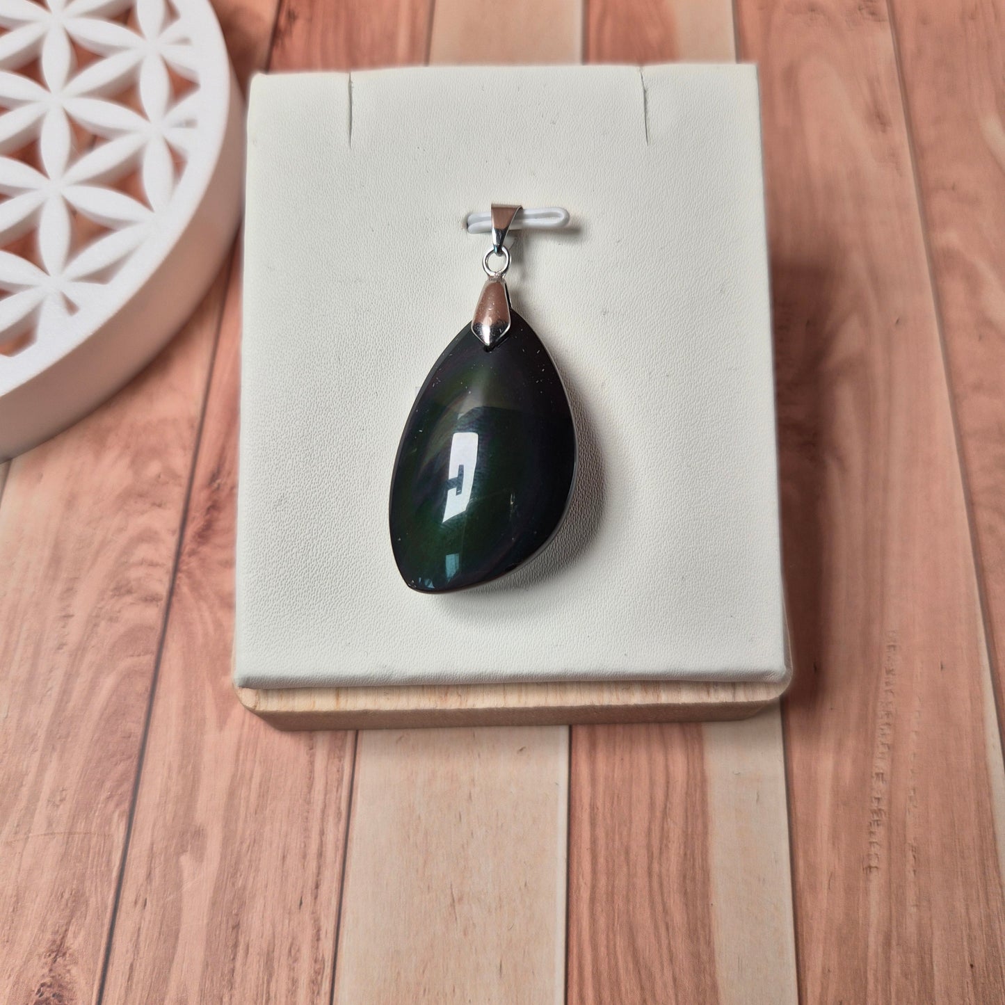 Pendentif Obsidienne Oeil Céleste
