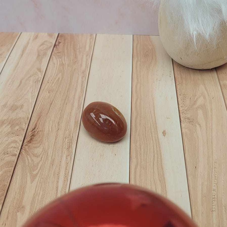 Pierre roulée Agate Rouge