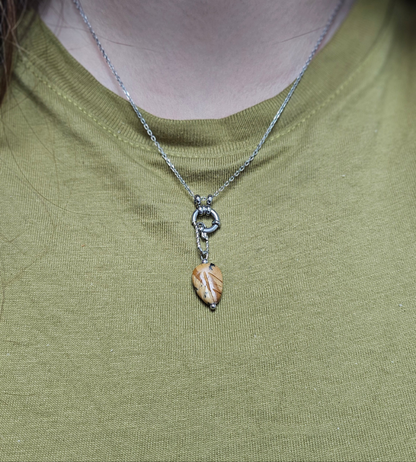 Collection Astéria – Interchangeables Oeil de tigre / Quartz rose / Agate / Cornaline / Lapis / Labradorite