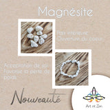 Bracelet Magnésite