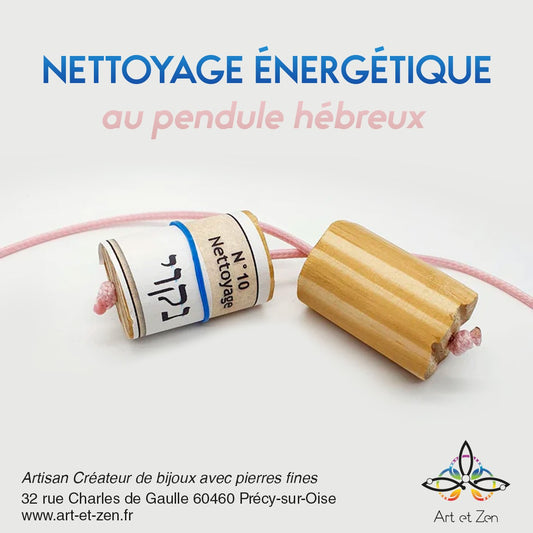 Nettoyage énergétique au pendule hébreux