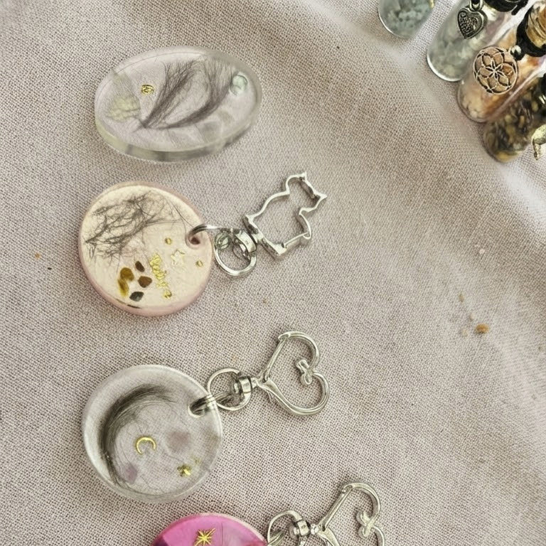 Bijou souvenir mèche de cheveux ou poils, Une Part de Toi