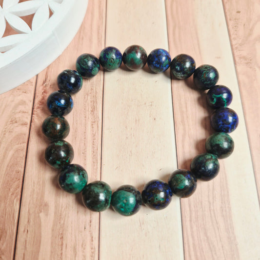 Bracelet Azurite Malachite