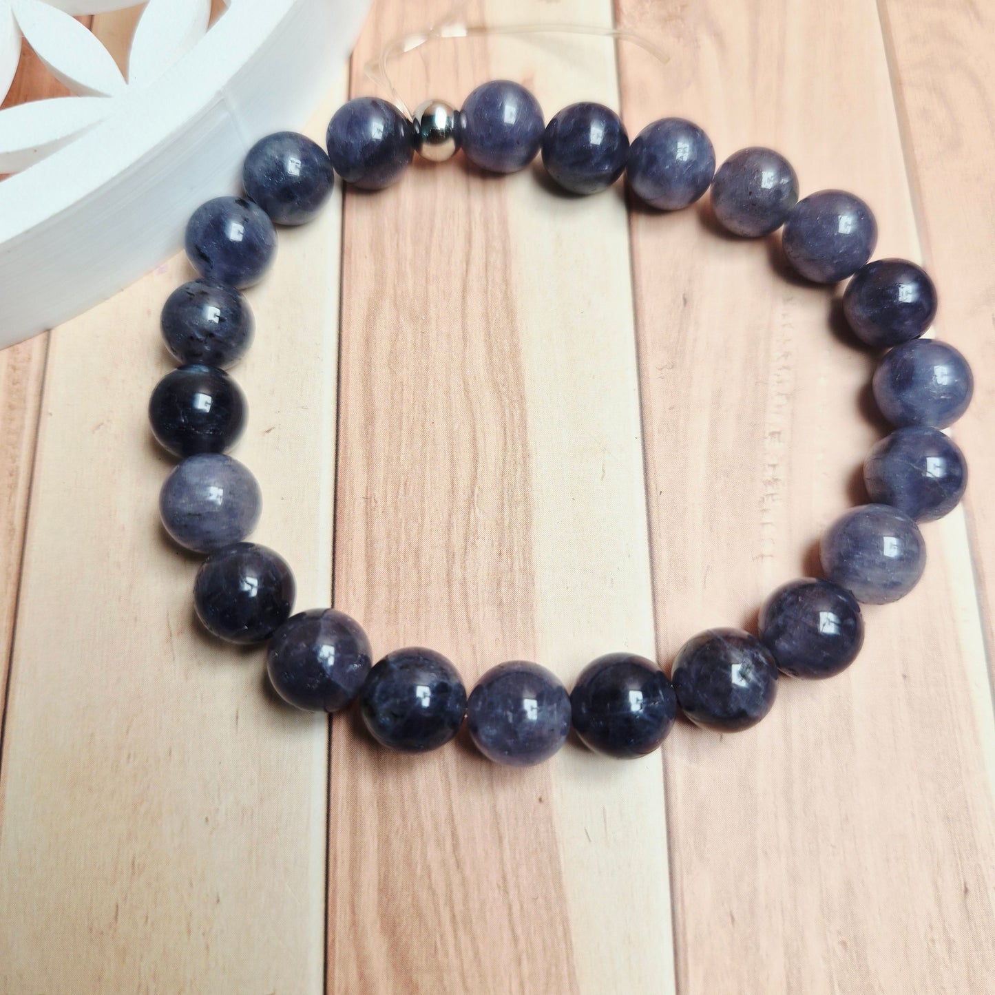 Bracelet Cordiérite (Iolite)