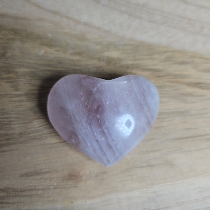 Coeur Quartz Rose / Amethyste / Cristal de Roche / Oeil de tigre