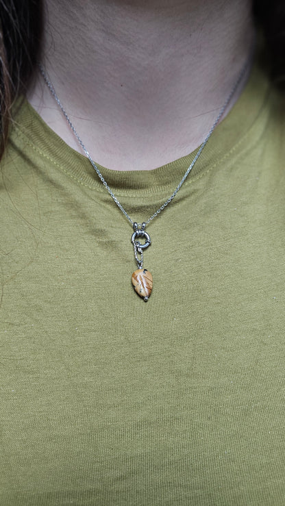 Collection Astéria – Interchangeables Oeil de tigre / Quartz rose / Agate / Cornaline / Lapis / Labradorite