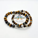Bracelets Duo Guérison Oeil de TIgre - Labradorite