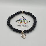 Bracelet Pierre de Lave