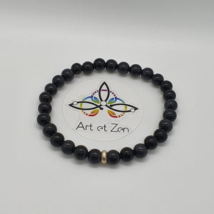 Bracelet Obsidienne Oeil Celeste
