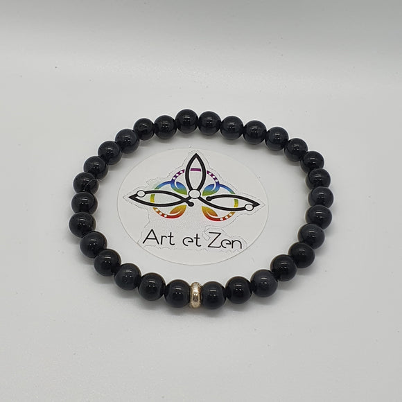 Bracelet Obsidienne Oeil Celeste