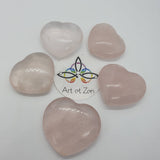 Coeur Quartz Rose / Amethyste / Cristal de Roche