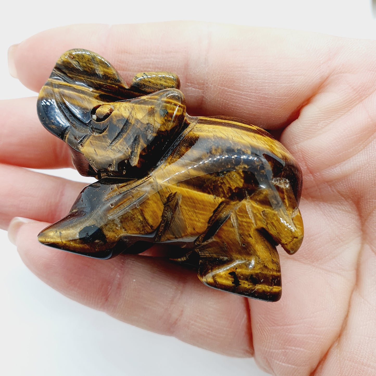 Figurines Amethyste / Obsidienne / Oeil de Tigre / Quartz Rose