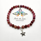 Bracelet Tourmaline Rose