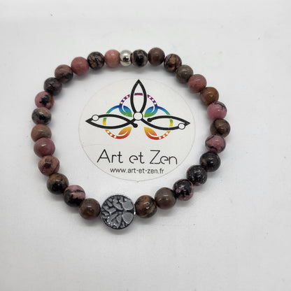 Bracelet Déesse Rhodonite