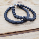 Bracelet Cuir Multi-rang