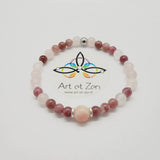 Box Mon Amour - Améthyste Aventurine Quartz rose Opale rose Tourmaline