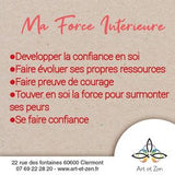 Box Ma Force Intérieure - Œil De Tigre, Pierre De Soleil, Obsidienne, Cornaline, Pierre De Lave
