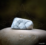 Pierre roulée Howlite